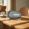 Trapezoidal ceramic dinner plate, household kitchen tableware set Application Scenario